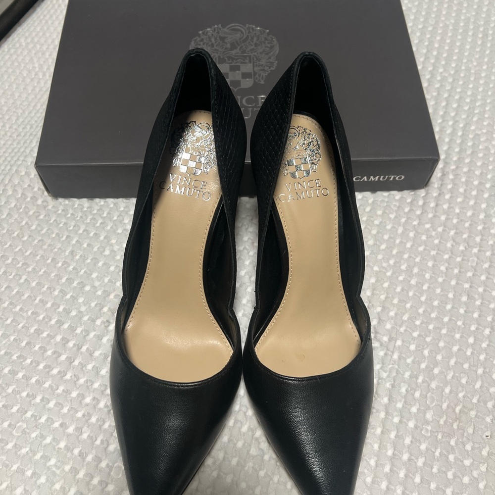 Vince Camuto Black Stiletto Heels
